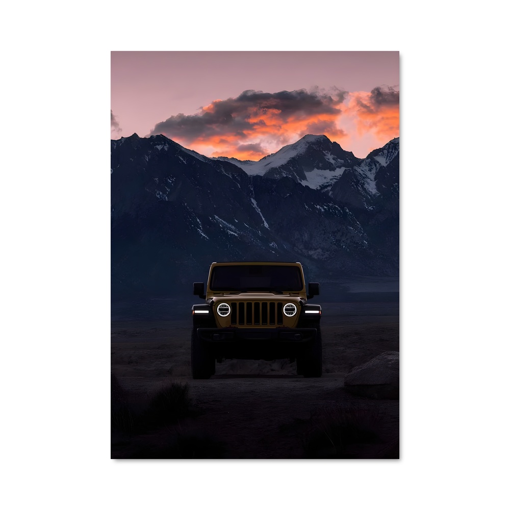 Poster Sunset Adventure